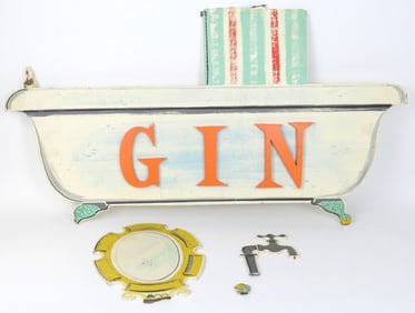 Bathtub Gin Sign
