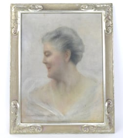 Oil on Canvas Portrait by Traver