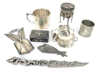 Eclectic Silverplate Collection
