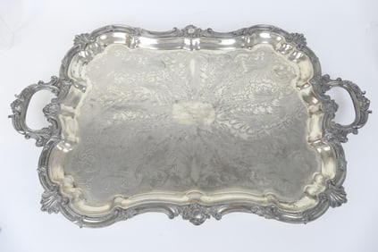 Silverplate Waiter's Tray