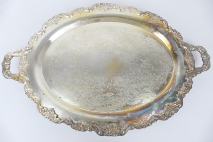 Poole Silverplate Waiter's Tray