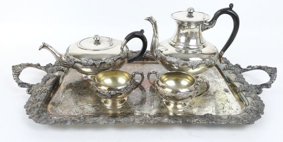 Five Piece Coffee and Tea Set