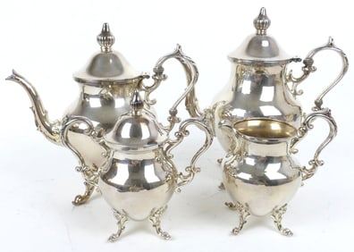 Four Piece Coffee/ Tea Set