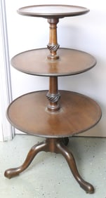Tiered Wood Dumb Waiter