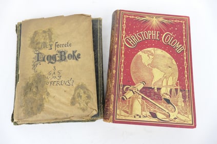 Two Antique Books about Columbus