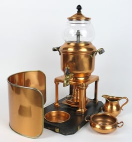 Antique Sternau Copper Coffee Set