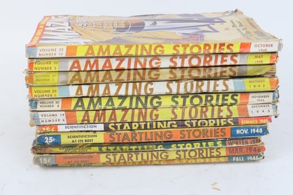 1940's Pulp Short Story Magazines