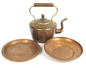 Three Copper Pieces