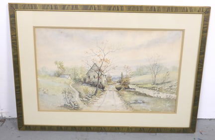 Original Watercolor Landscape