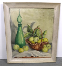 Oil On Canvas Still Life