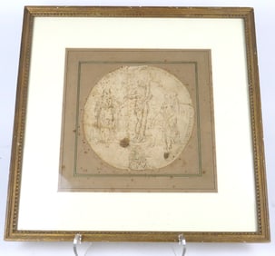 16th Century Pen and Ink Drawing