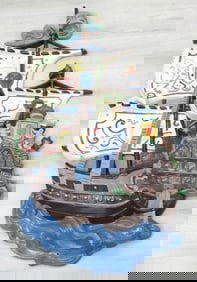 Decorative Fiberglass Ship