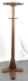 Tiger Oak Nautical Coat Rack