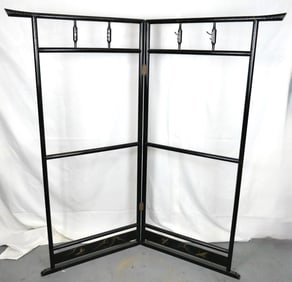 Corner Foldable Asian Clothing Stand