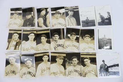 KY Colonels Baseball Player Photos