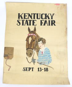 1926 KY State Fair Poster Entry