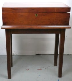 Antique English Campaign Writing Desk