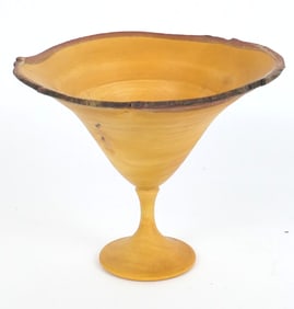 Natural Edge Wood Goblet