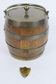 Antique Biscuit Barrel