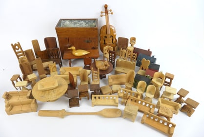 Wooden Doll House Furniture