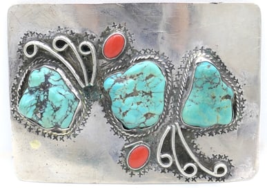 Mexican Sterling Belt Buckle