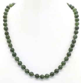 Jade Beaded Necklace