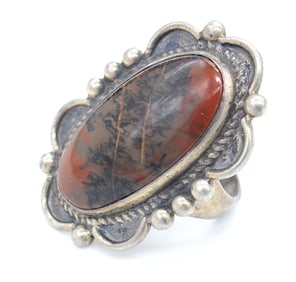 Navajo Sterling Wood Stone