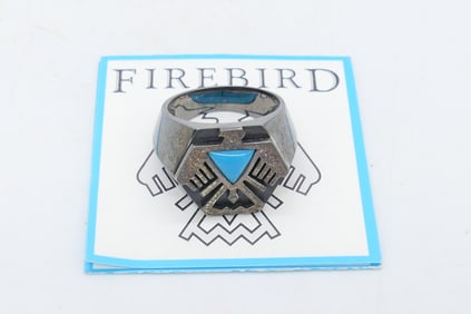 Sterling Firebird Ring by Ben Nighthorse