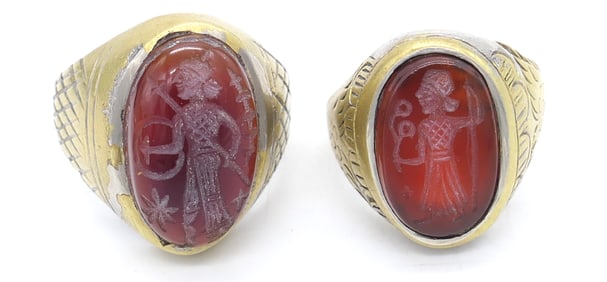 Two Roman Seal Rings