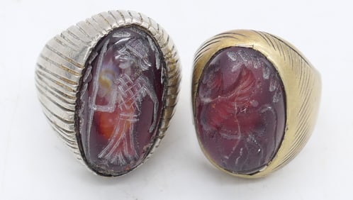 Two Roman Seal Rings