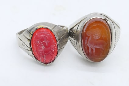 Two Roman Seal Rings