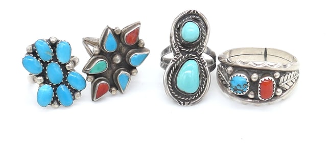 Navajo Sterling Rings