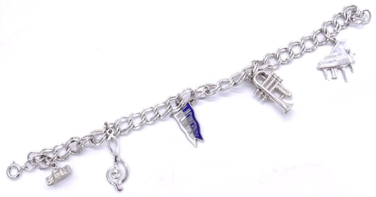 Sterling Charm Bracelet