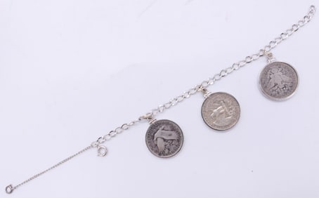 Sterling Charm Bracelet