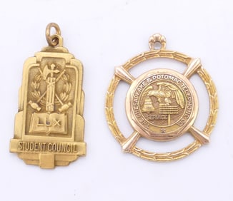 Vintage Telephone Company Pendant