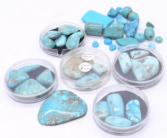 Loose Turquoise Stones and Beads
