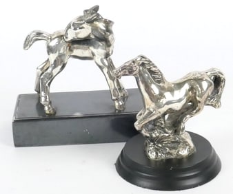 Two Pony Figurines