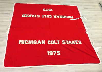 Michigan Colt Stakes Winning Horse Blanket