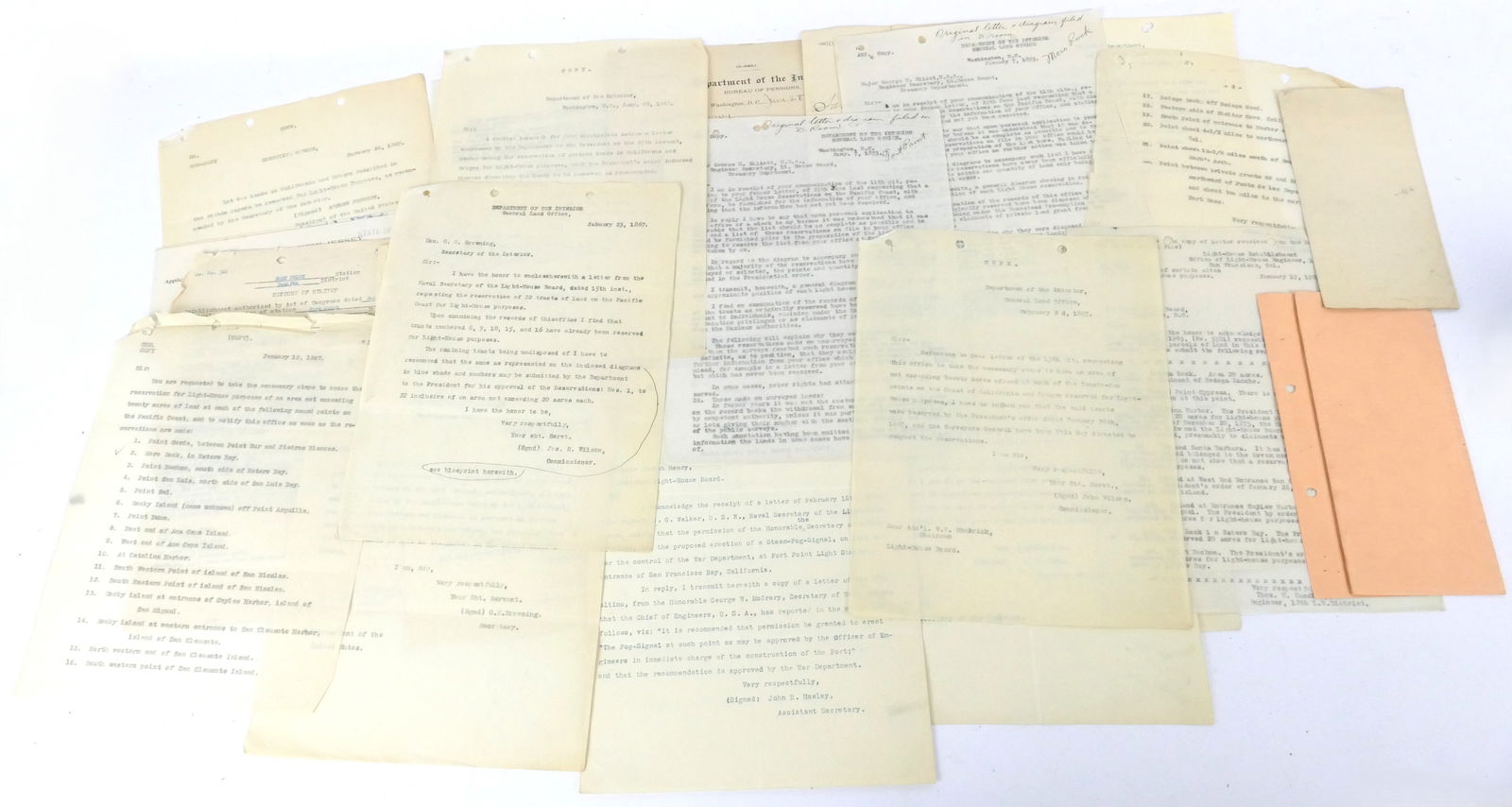 Historical Documents from 1800's - 1909 (1 of 20)