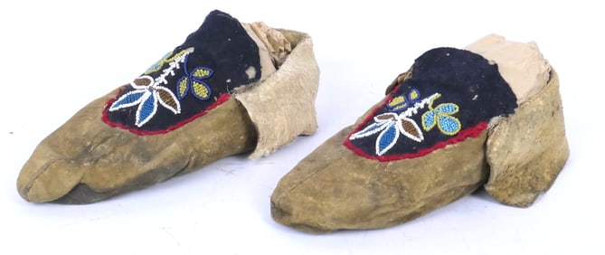 Antique Native American Moccasins