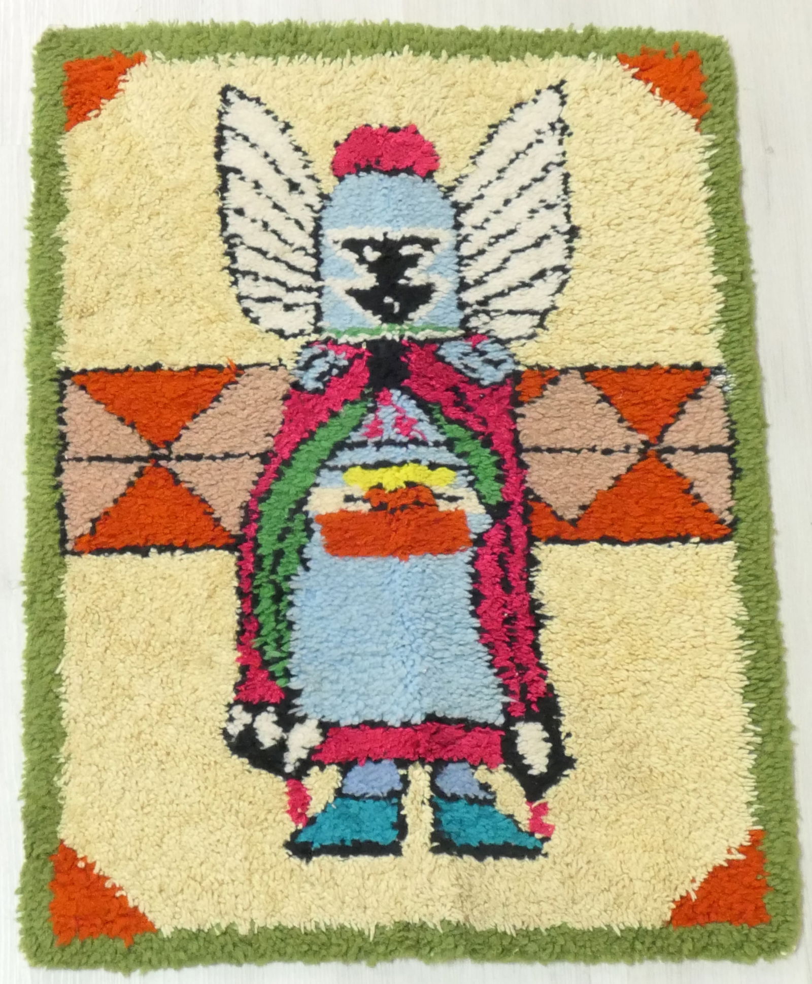 Latch Hook Native American Rug (1 of 10)