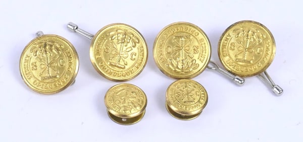 SC Civil War Uniform Buttons
