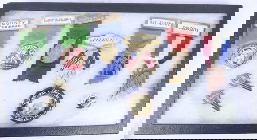Political Pins/ Ribbons