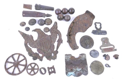 Civil War Era Metal Artifacts