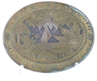 Phillips Exeter Brass Emblem