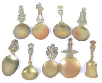 English Brass Tea Caddies
