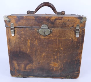 Antique Dentist or Machinist Tool Chest