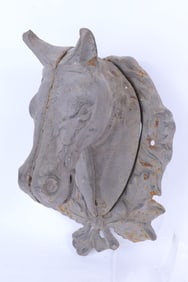 Vintage Cast Iron Horse's Head