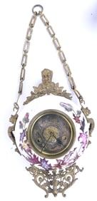 Antique New Haven Thistle Wall Clock