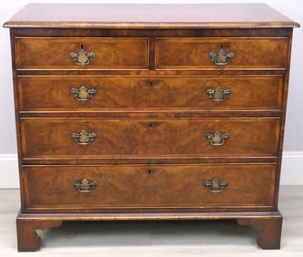 Antique George III Walnut Chest